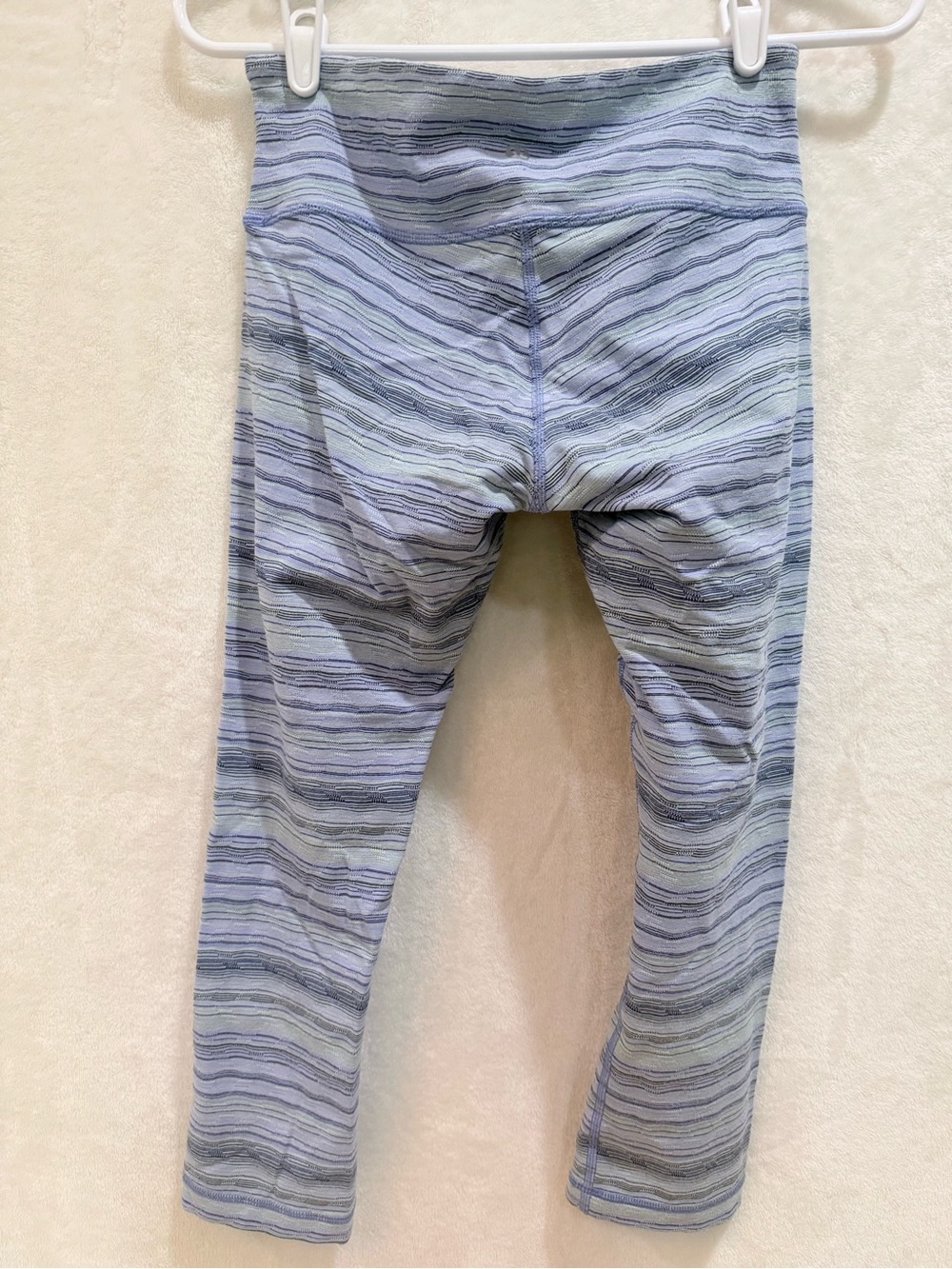 Lululemon Striped Blue/lavender Leggings